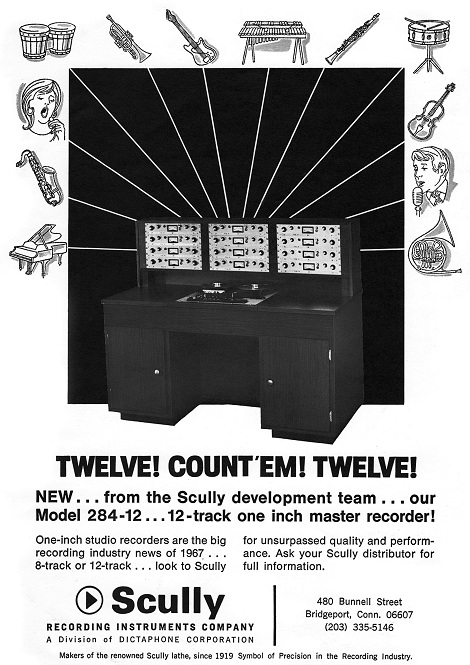 Scully Model 284-12 Tape Machine